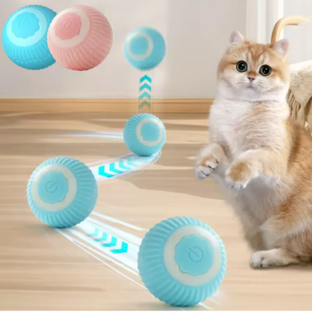 Electronic Rolling Magic Cat Ball
