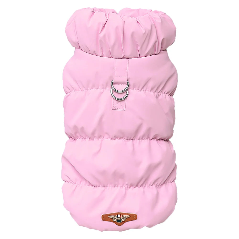 Soft Padded Winter Dog Coat – Warm Jacket Vest for Small & Medium Dogs