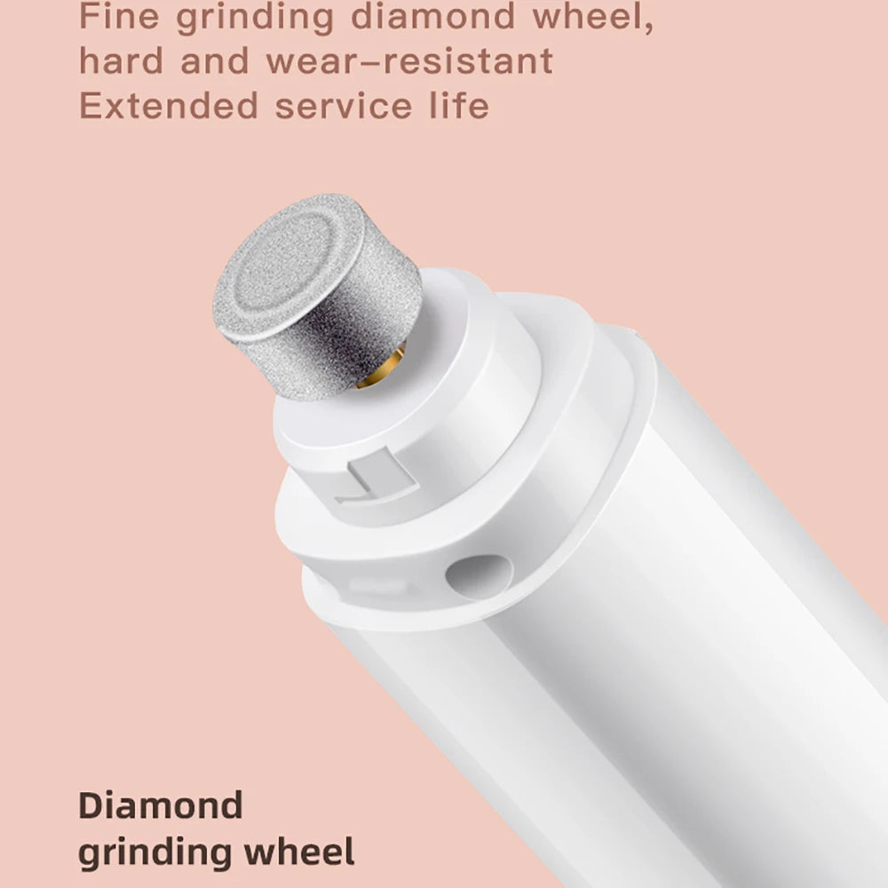 USB Electric Pet Nail Grinder with LED – Cat & Dog Nail Trimmer