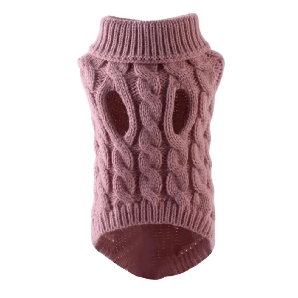 New Small Dog Sweater – Autumn/Winter Knitted Warm Pet Clothing