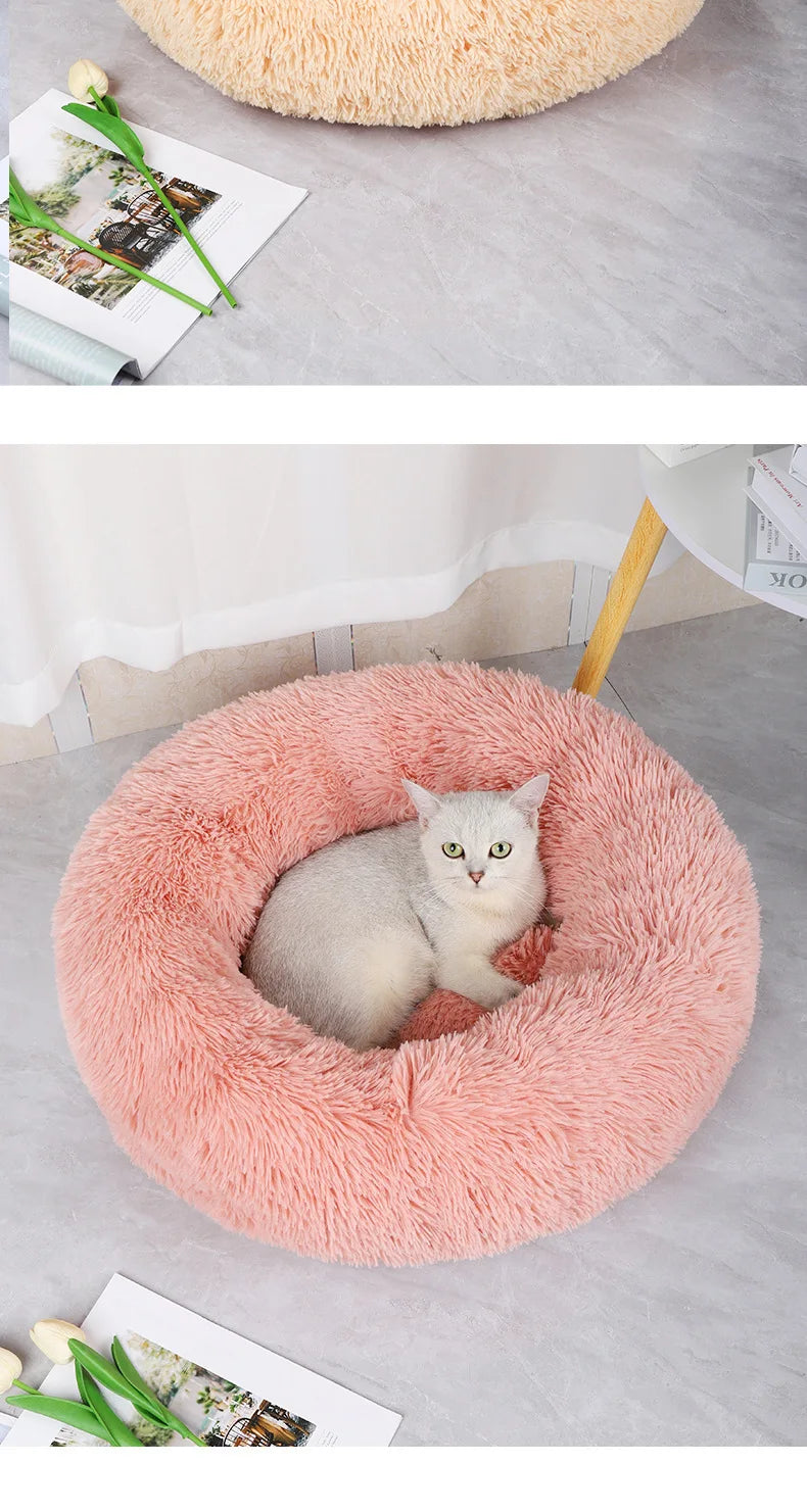 Plush Round Pet Nest