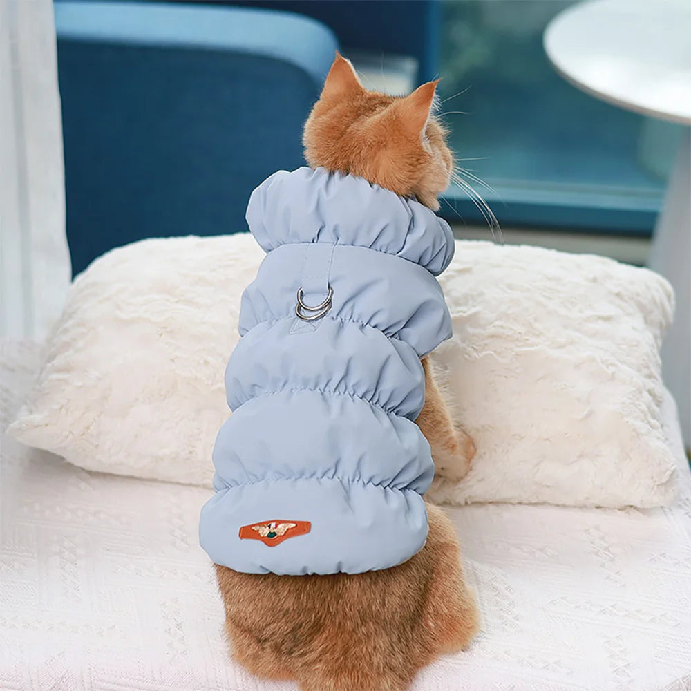 Soft Padded Winter Dog Coat – Warm Jacket Vest for Small & Medium Dogs