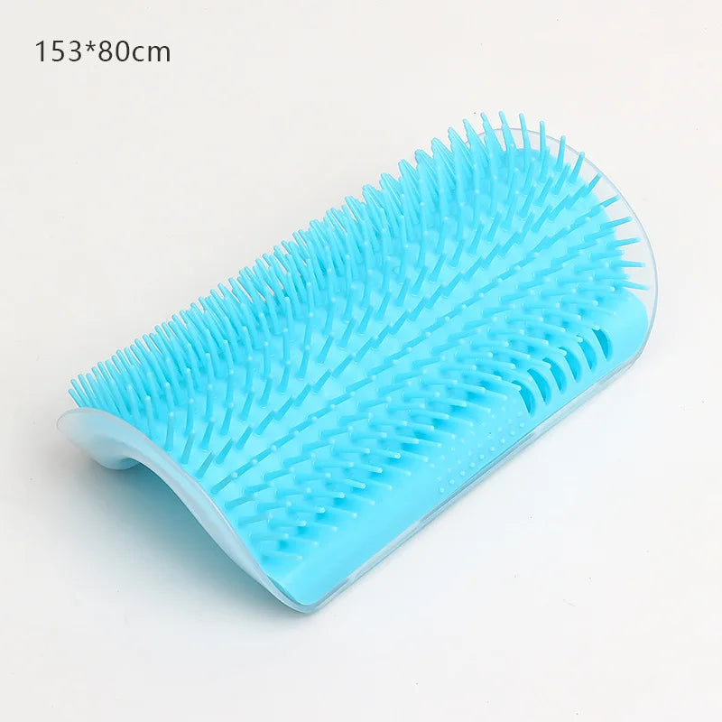 Cat Self-Grooming Massage Brush – Wall Corner Hair Remover Comb