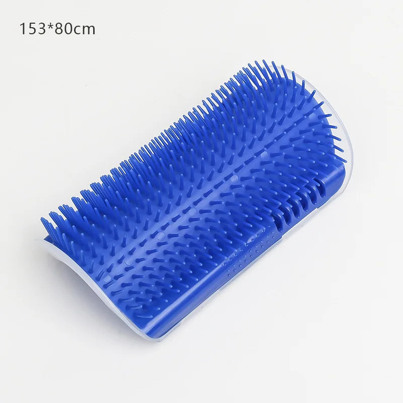 Cat Self-Grooming Massage Brush – Wall Corner Hair Remover Comb