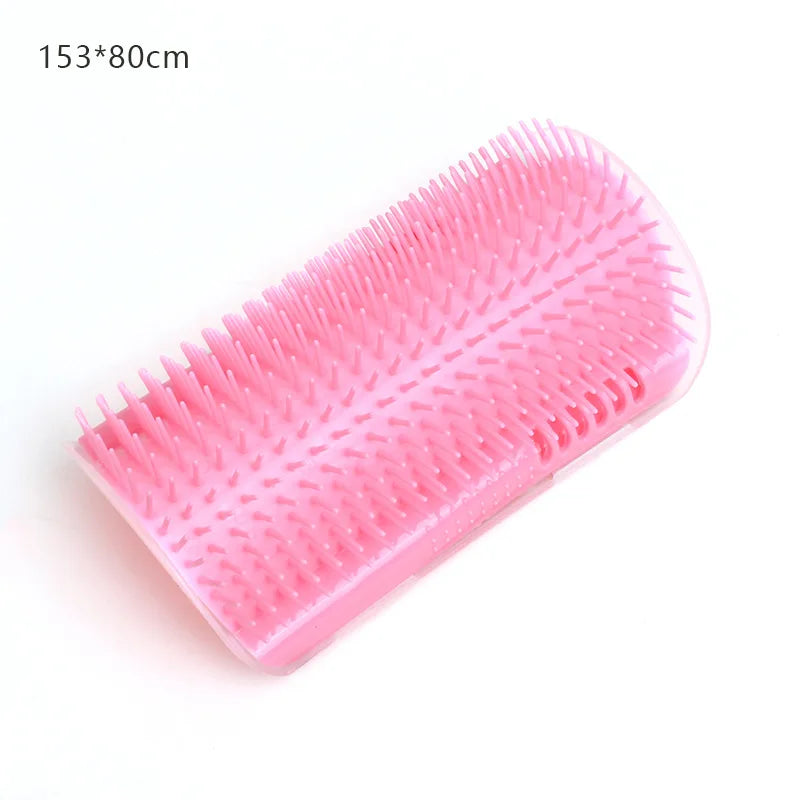 Cat Self-Grooming Massage Brush – Wall Corner Hair Remover Comb