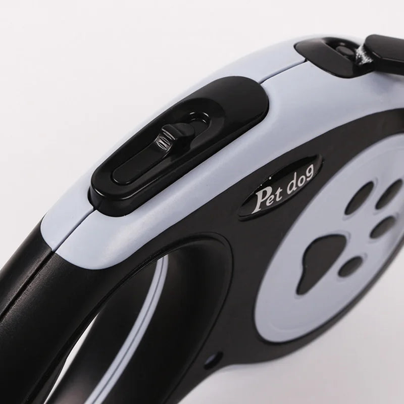 Retractable Nylon Pet Leash – 3m/5m Automatic Extendable Lead for Small Dogs & Cats