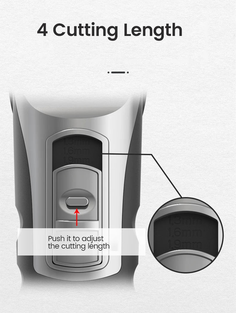 High-Power Smart Dog Clippers – Rechargeable Pet Grooming Trimmer with Detachable Blade