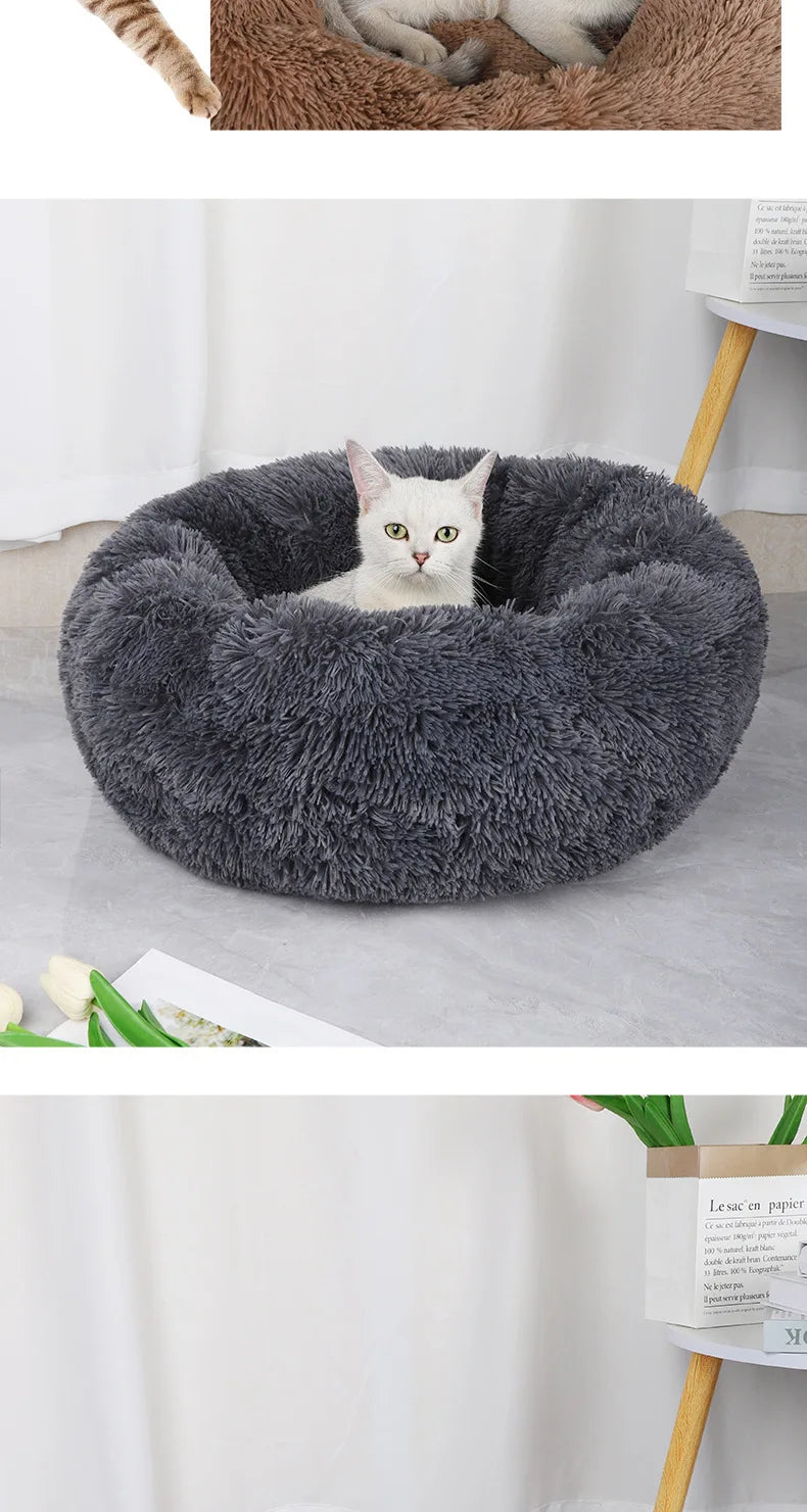Plush Round Pet Nest