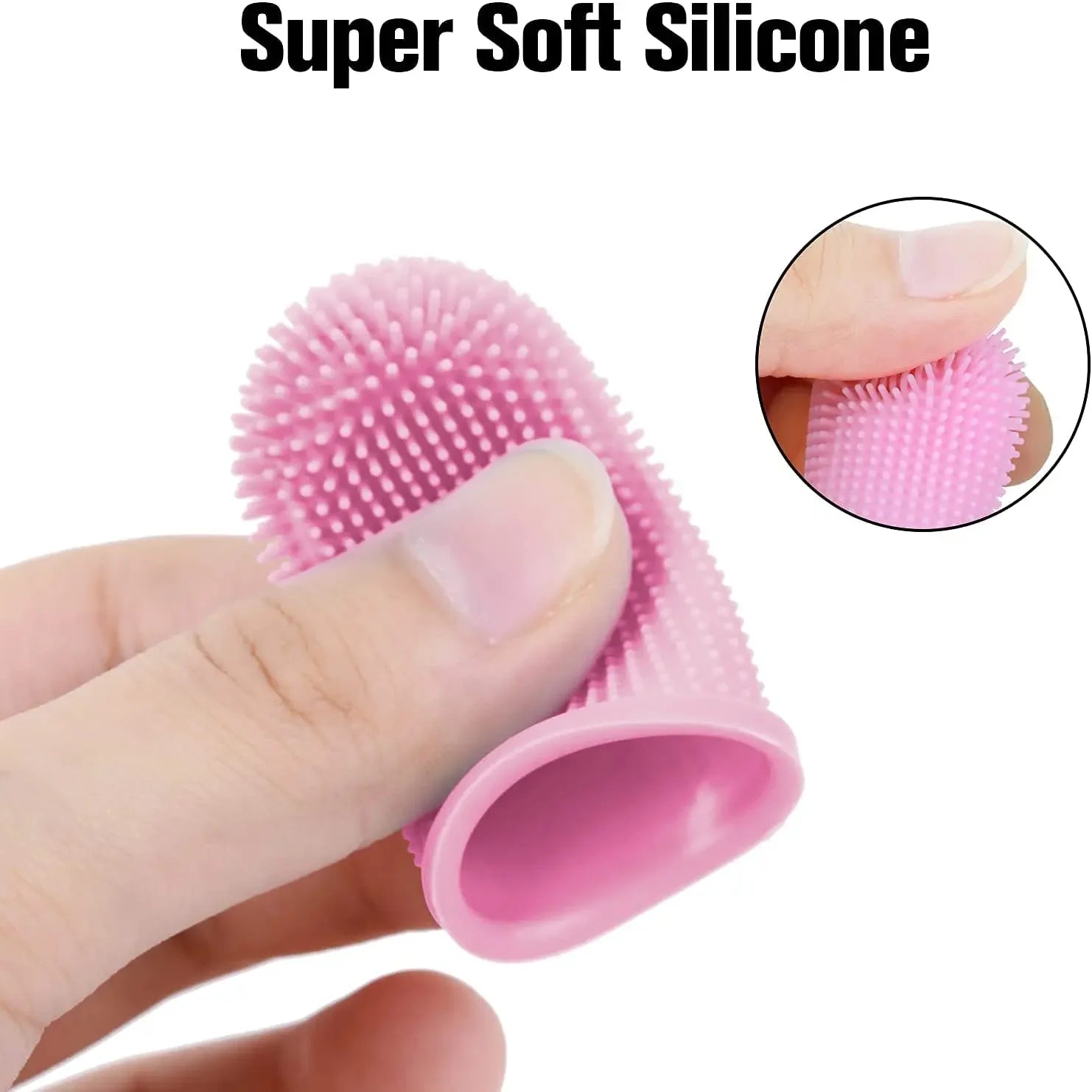 Soft Silicone Finger Toothbrush – Pet Teeth Cleaning Tool for Dogs & Cats