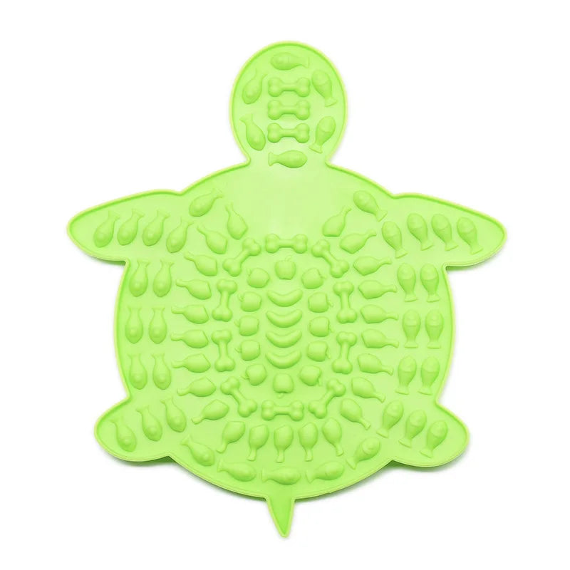 Slow Feeder Bowl with Suction Cup – Small Silicone Food Mat for Cats & Pets Under 3kg