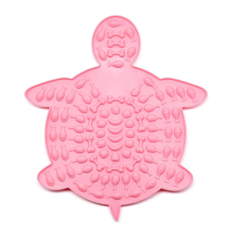 Slow Feeder Bowl with Suction Cup – Small Silicone Food Mat for Cats & Pets Under 3kg