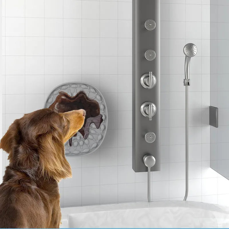 Slow Feeder Bowl with Suction Cup – Small Silicone Food Mat for Cats & Pets Under 3kg