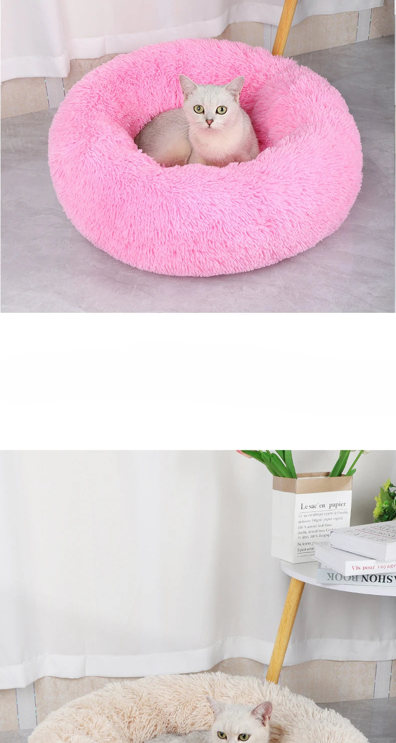 Plush Round Pet Nest