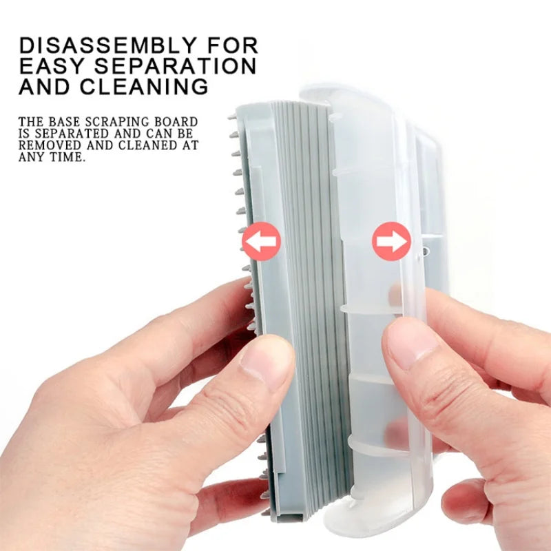 Cat Self-Grooming Massage Brush – Wall Corner Hair Remover Comb