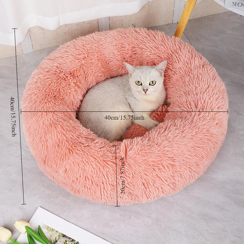 Plush Round Pet Nest