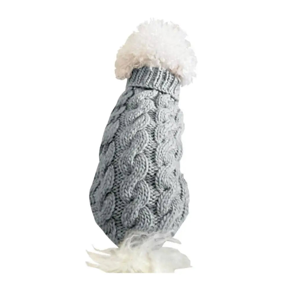 New Small Dog Sweater – Autumn/Winter Knitted Warm Pet Clothing