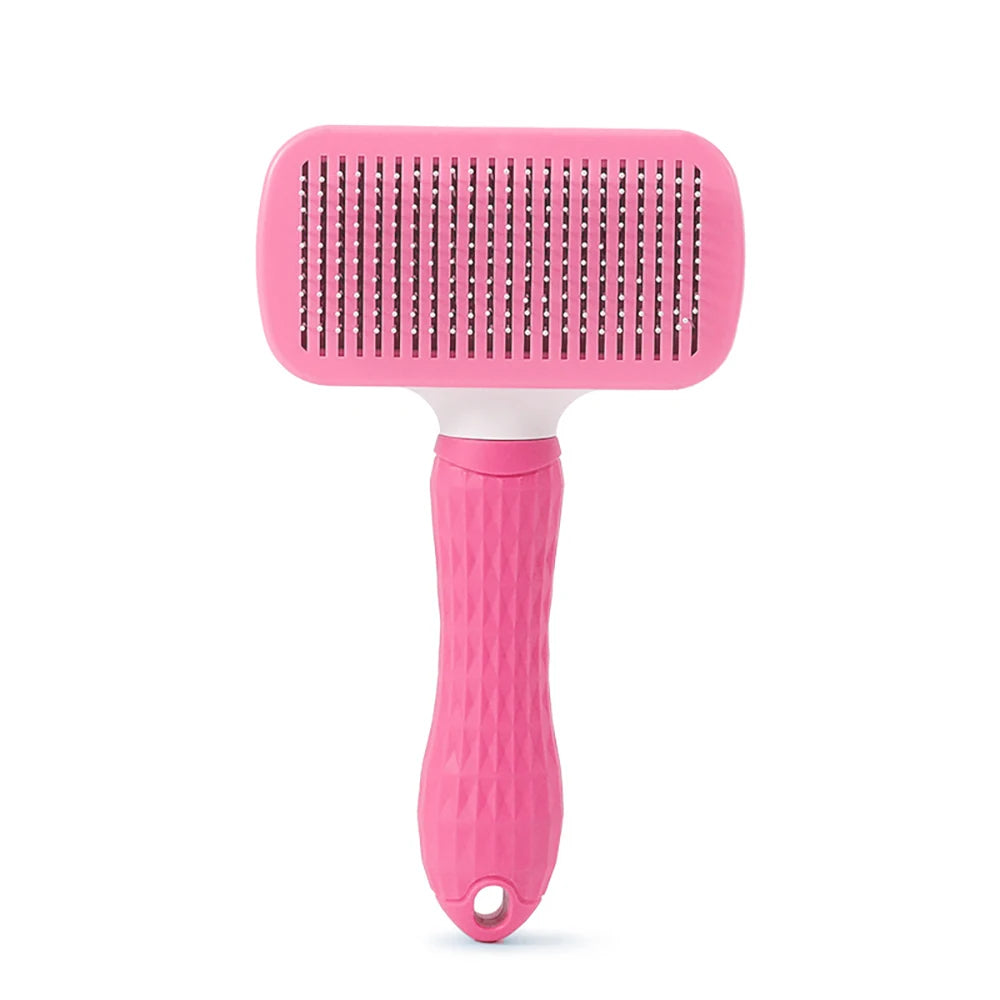 Pet Hair Remover Brush – Grooming Comb for Dogs, Cats, Puppies & Kittens