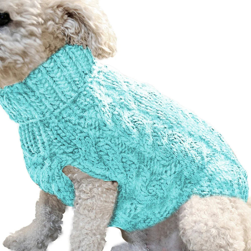 New Small Dog Sweater – Autumn/Winter Knitted Warm Pet Clothing