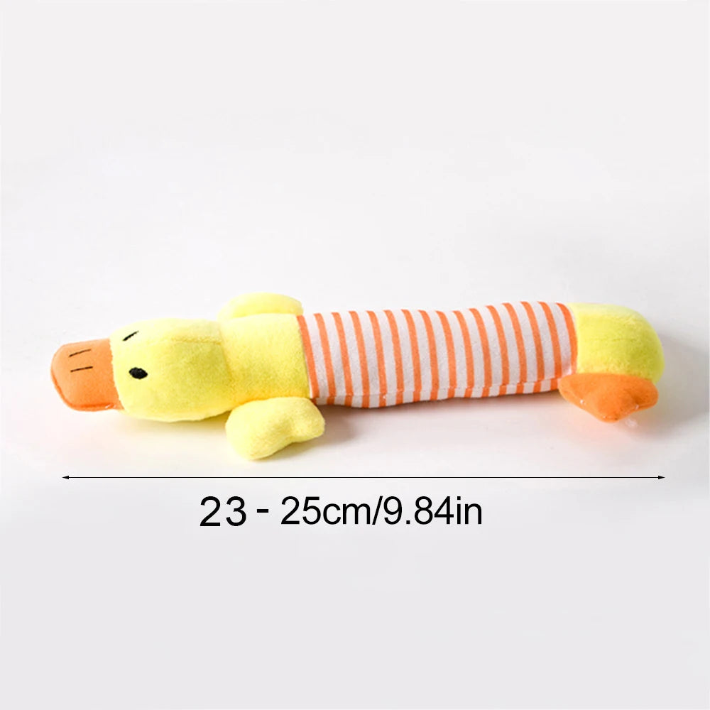 Stuffingless Squeaky Animal Dog Toy
