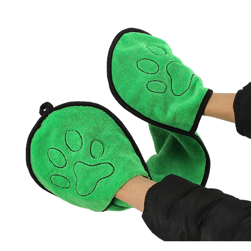 Quick-Dry Pet Bath Towel – Soft Absorbent Robe for Dogs & Cats