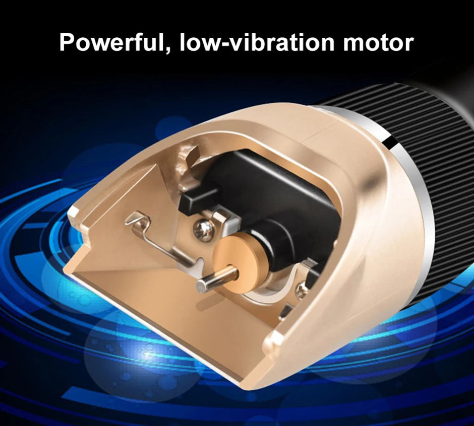 Professional Pet Hair Clipper – All-Metal Rechargeable Dog & Cat Grooming Trimmer