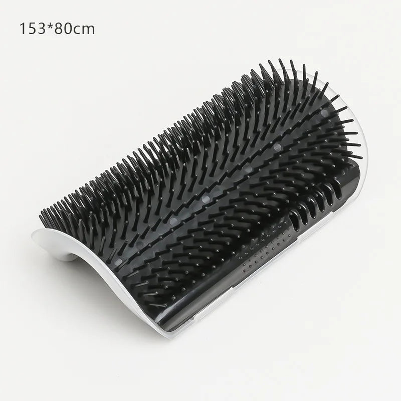Cat Self-Grooming Massage Brush – Wall Corner Hair Remover Comb