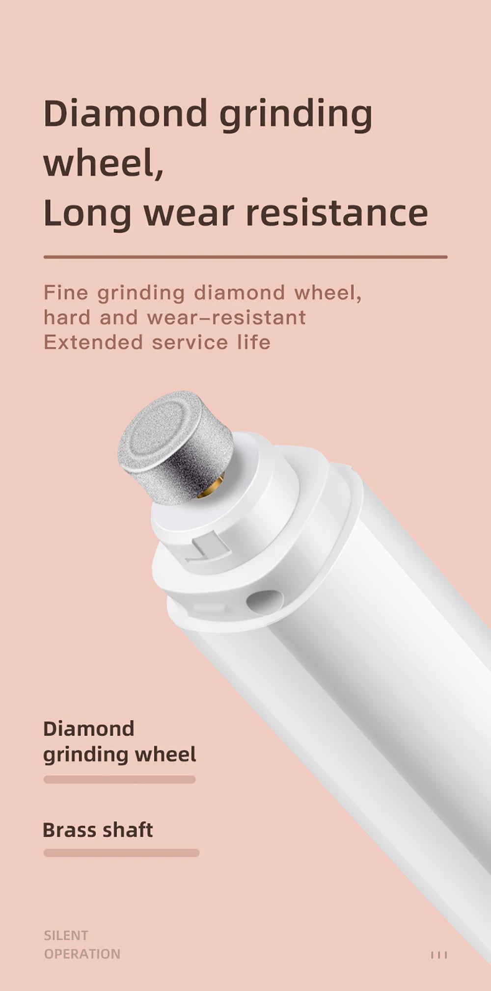 USB Electric Pet Nail Grinder with LED – Cat & Dog Nail Trimmer