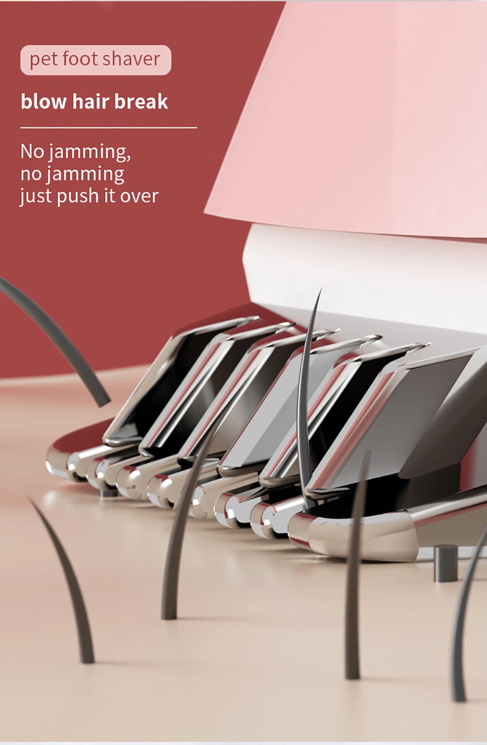 Professional Pet Hair Trimmer – Electric Dog Paw, Ear & Nose Grooming Cutter