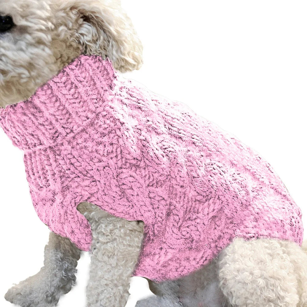 New Small Dog Sweater – Autumn/Winter Knitted Warm Pet Clothing