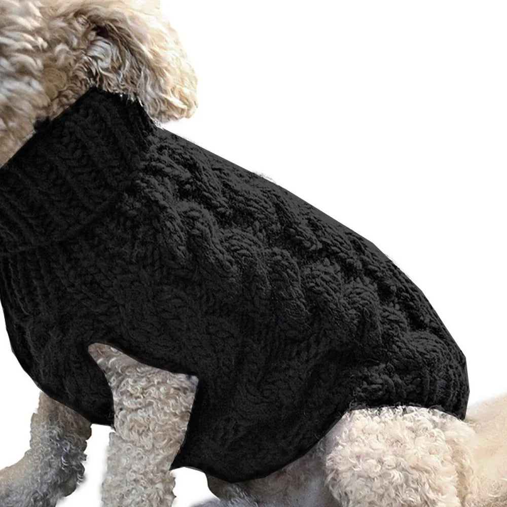 New Small Dog Sweater – Autumn/Winter Knitted Warm Pet Clothing