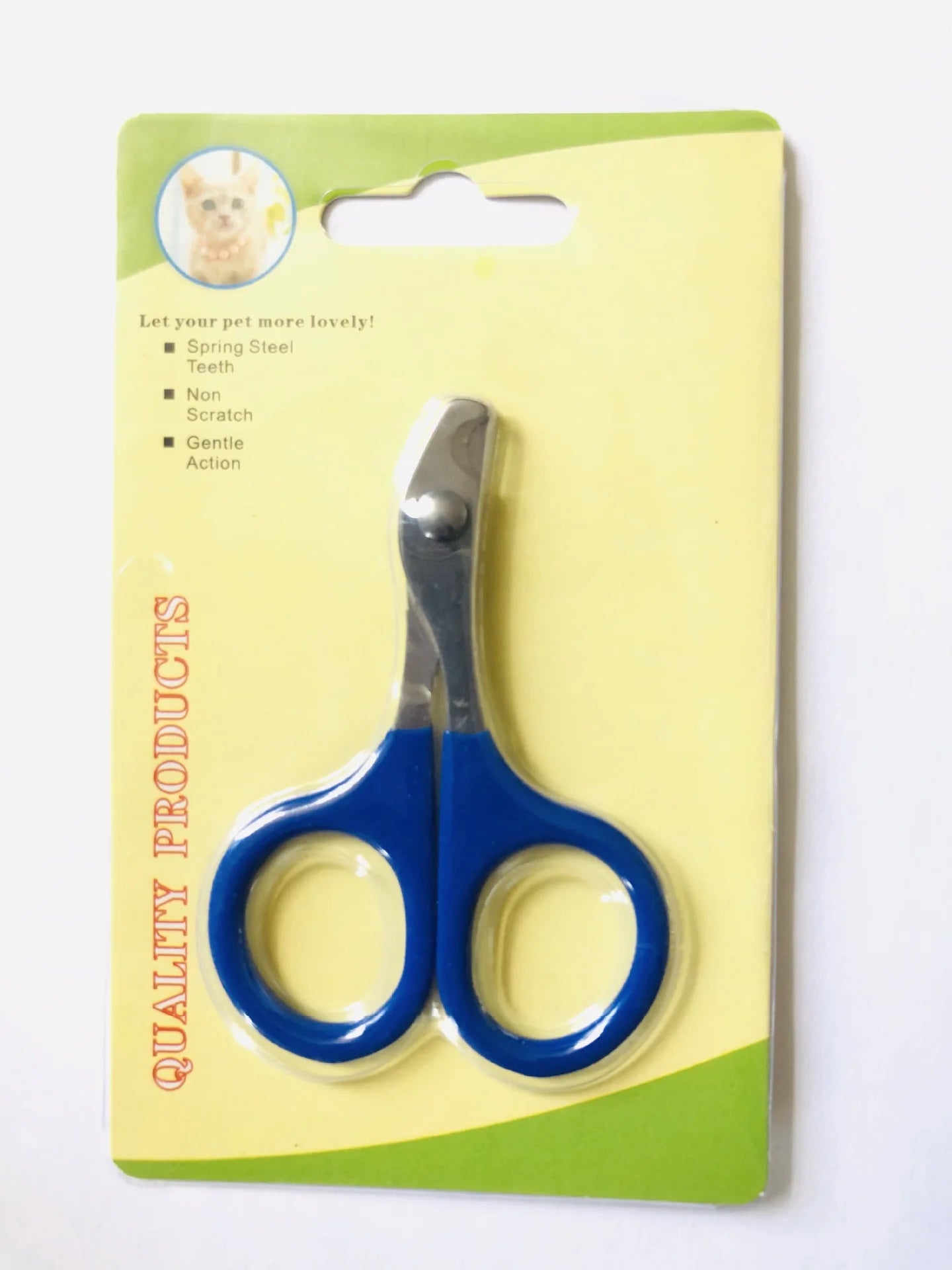 Professional Pet Nail Clippers – Cat & Small Dog Claw Trimmer