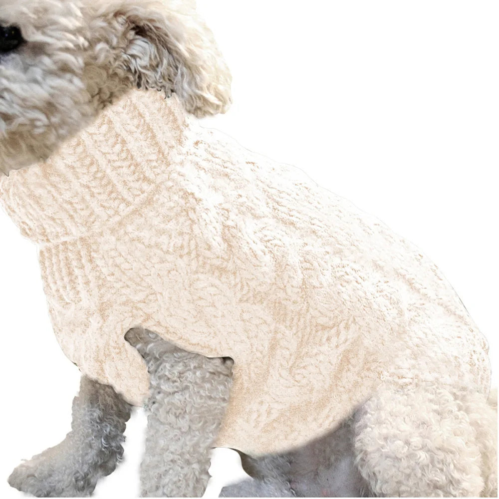 New Small Dog Sweater – Autumn/Winter Knitted Warm Pet Clothing
