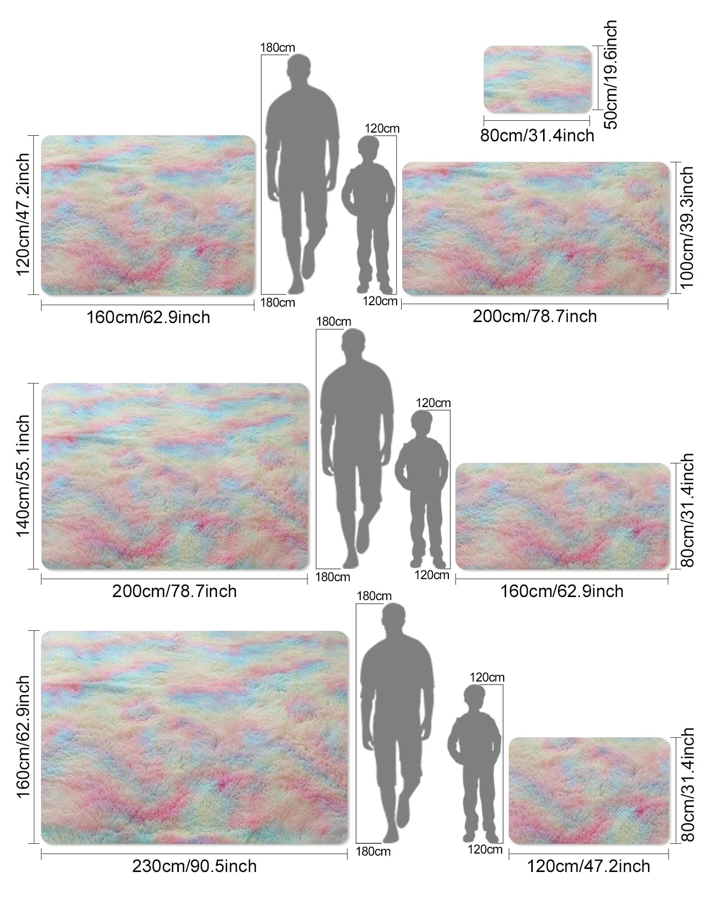 VIKAMA Korean Style Dog Print Non-Slip Absorbent Floor Mat