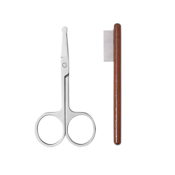 Wooden Pet Tear Stain Comb – Facial Cleaning Tool for Dogs & Cats