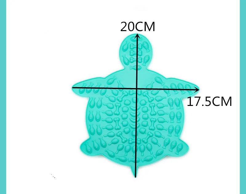 Slow Feeder Bowl with Suction Cup – Small Silicone Food Mat for Cats & Pets Under 3kg