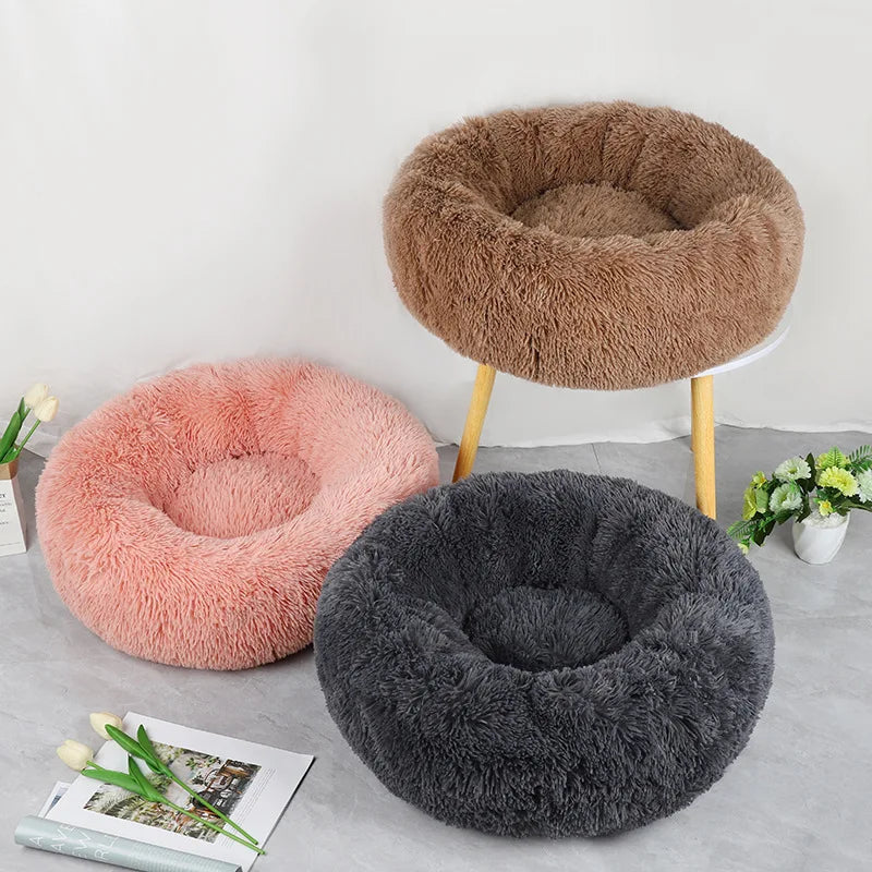 Plush Round Pet Nest